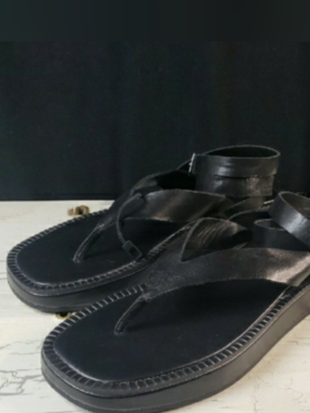 NWOT Zara Gladiator Style Strappy Platform Sandals - Women's 7.5- 8 (38 Euro) - Picture 7 of 16